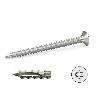 TORNILLO ROSCA MADERA S-FIX CABEZA PLANA TORX ZINCADO LARGO 60MM DIÁMETRO 4MM (CAJA 500)