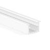 PERFIL ALUMINIO LED EMBUTIR KALE+ 3M ACABADOS PLATA MATE, NEGRO Y BLANCO ACABADO PLATA MATE (CAJA 2)