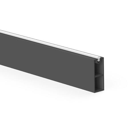 TUBO STOR RECTANGULAR 30-12 MODELO OPTIMA + ACABADO MOCCA, BLANCO, NEGRO Y ANTRACITA ACABADO ANTRACITA (CAJA 2)