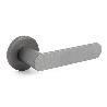 JUEGO DE MANIVELAS CON ROSETA ALUMINIO. MODELO SHAPE 1320 Ø50 ACABADO ANTRACITA
