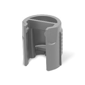 SOPORTE CAZOLETA MAORI SP18-19 ACABADO GRIS PARA SOLAPAR (CAJA 25)