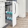 BOTELLERO BACAN M150/M300 ANTRACITA 3 BANDEJAS MODULO MODULO 200 Nº BANDEJAS 3 BANDEJAS