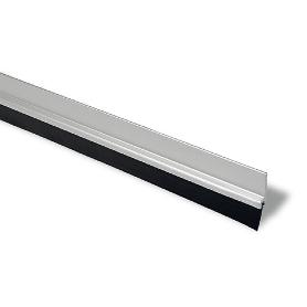 BURLETE ADHESIVO ALUMINIO GOMA 100CM BLANCO SOBREPONER B82720D