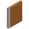 PERFIL VERTICAL ATENEO 2,75M ACABADOS DISPONIBLES BLANCO MATE, PLATA MATE Y NEGRO ACABADO PLATA MATE (CAJA 2)