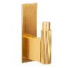 PERCHA ARPA PLATE 25X80MM LATON CEPILLAD ALUMINIO   LATON OSCURO CEPILLADO