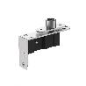 PIVOTE SUPERIOR JNF 201 INOXIDABLE SATINADO PUERTA 35-45MM 900MM 45KG IN.05.201.R VA CON 186.46