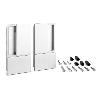 MANILLA WAVE PUERTA BATIENTE CIEGA CROMO SATINADO ESPESOR HASTA 60MM ACABADO CROMO CEPILLAD
