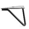 PATA METAL VER NEGRO MATE H120
