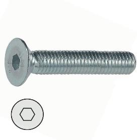 TORNILLO ALLEN DIN 7991 MÉTRICA 8/10 - 65/90MM METRICA M-10 LARGO 60MM