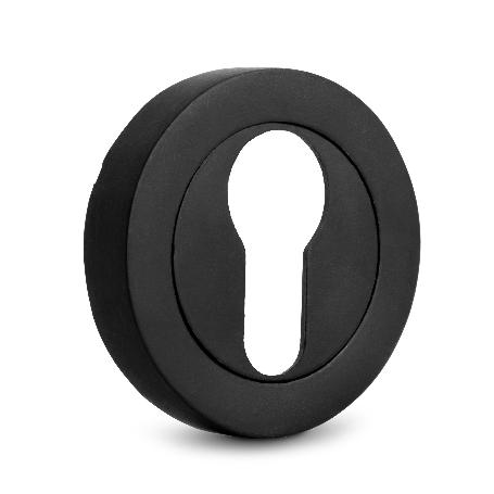 BOCALLAVE ZAMAK Ø50X10MM ACABADO CUERO, PULILLO BRILLO, LATON MATE, NIQUEL SATINADO, NEGRO. ACABADO NEGRO