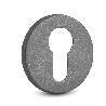 BOCALLAVE ZAMAK Ø50X5MM ACABADO NEGRO, LATON MATE, CROMO, BLANCO, ANTRACITA ACABADO ANTRACITA