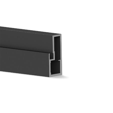 PERFIL VITRINA IONA NEGRO MATE (CAJA 4)