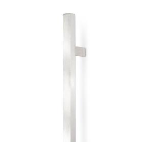 MANILLÓN INOX MODELO KARLA ACABADO NEGRO - EFECTO INOX PARA PUERTAS DE PASO O ENTRADA ACABADO EFECTO INOX DIST. AGU