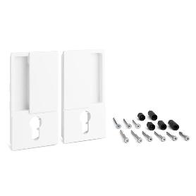 MANILLA WAVE PARA PUERTA BATIENTE CON CERRADURA CILÍNDRICA - SISTEMA ENRASADO PARA INTERIORISMO DE DISEÑO ACABADO B