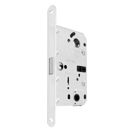 PICAPORTE MAGNÉTICO WAVE ENTRADA 50 PUERTA BATIENTE DE BAÑO ACABADO CROMO CEPILLAD