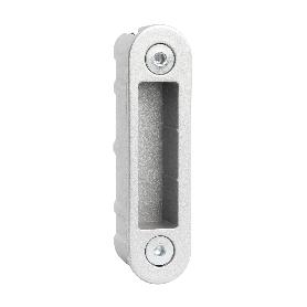 CERRADERO ALUTOP XT PUERTA ALUMINIO ACABADO CROMO CEPILLAD