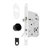 PICAPORTE MAGNÉTICO WAVE E50 PUERTA CORREDERA BAÑO - CROMO SATINADO, NEGRO MATE O BLANCO MATE ACABADO BLANCO MATE