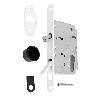 PICAPORTE MAGNÉTICO WAVE E50 PUERTA CORREDERA - CROMO SATINADO, NEGRO MATE O BLANCO MATE ACABADO CROMO SATINADO