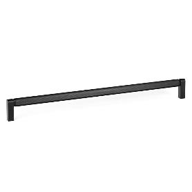 TIRADOR ALUMINIO BROOKLYN C160/C320 NEGRO/BRONCE ACABADO NEGRO DIST. AGUJERO DIST. 320MM.