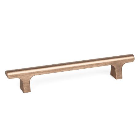 TIRADOR ALUMINIO MODELO HIKONI C160 L220 ACABADO NEGRO CEPILLADO, LATON CAVA, BRONCE ACABADO LATÓN CAVA