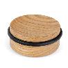 **TOPE DE PUERTA MODELO LUV WOOD 71×30 MM EN ROBLE, NOGAL O NEGRO MATE - COMBINACIÓN DE MADERA Y DISEÑO MODERNO** A