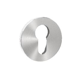 BOCALLAVE REDONDA IN.04.RPZ.05N PARA CILINDRO YALE - ACERO INOXIDABLE SATINADO Ø50 MM ACABADO EFECTO INOX