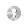 BOCALLAVE REDONDA IN.04.RPZ.05N PARA CILINDRO YALE - ACERO INOXIDABLE SATINADO Ø50 MM ACABADO EFECTO INOX