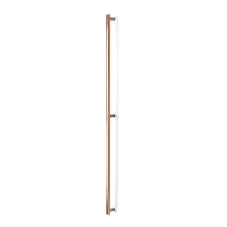MANILLON MOON C1056/528 L1096 INOX, LATON, NEGRO CEPILLADO ACABADO LATÓN CAVA