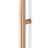MANILLON MOON C1056/528 L1096 INOX, LATON, NEGRO CEPILLADO ACABADO LATÓN CAVA