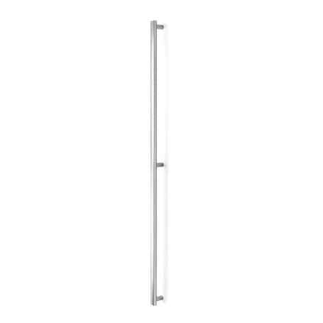 MANILLON MOON C1056/528 L1096 INOX, LATON, NEGRO CEPILLADO ACABADO EFECTO INOX