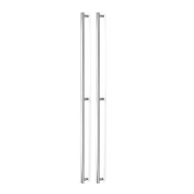 MANILLON MOON DOBLE C1056/528 L1096 INOX, LATON, NEGRO CEPILLADO ACABADO EFECTO INOX