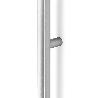 MANILLON MOON DOBLE C1056/528 L1096 INOX, LATON, NEGRO CEPILLADO ACABADO EFECTO INOX