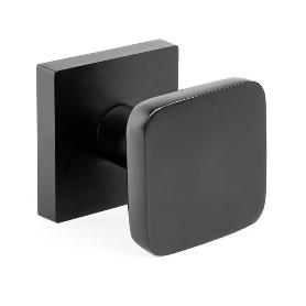 POMO MANIVELA CUADRADO 53X53 MODELO BEPPO NEGRO MATE