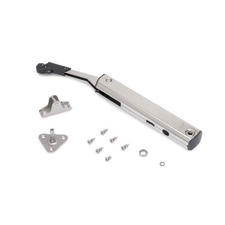 EMUCA COMPÁS PARA PUERTAS ELEVABLES ALTIUS ONE, RANGO DE FUERZA 940-1710, ACERO, NIQUELADO