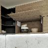 EMUCA COMPÁS PARA PUERTAS ELEVABLES ALTIUS LIFT, FUERZA 1100-2900 (MEDIUM=M), ACERO Y PLÁSTICO, BLANCO