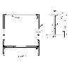 EMUCA MESA MOTORIZADA REGULABLE EN ALTURA LIFT TABLE, ACERO, PINTADO BLANCO