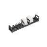 EMUCA PORTABOL ORDERBOX PARA CAJÓN, 90X470MM, ALUMINIO Y PLÁSTICO, GRIS ANTRACITA