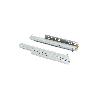 EMUCA JUEGO DE GUÍAS OCULTAS PARA CAJONES SILVER, DE EXTRACCIÓN TOTAL, CON CIERRE SUAVE, PROFUNDIDAD 450MM, ACERO, 