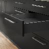 EMUCA KIT DE CAJÓN PARA COCINA O BAÑO VERTEX DE ALTURA 93MM CON REGULACIÓN 3D, TABLEROS INCLUIDOS, MÓDULO 900MM, GR