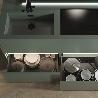 EMUCA CAJÓN EXTERIOR VERTEX CON REGULACIÓN 3D DE ALTURA 178MM, 40KG, ESPESOR DE TABLERO DE 18MM, PROFUNDIDAD 450MM,