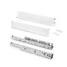 EMUCA CAJÓN EXTERIOR SIMPLEX 25KG DE ALTURA 88MM, PROFUNDIDAD 440MM, ACERO, PINTADO BLANCO