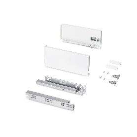 EMUCA CAJÓN EXTERIOR PROTONE 30KG CON GUÍAS DE EXTRACCIÓN TOTAL Y CIERRE SUAVE, ALTURA 131MM, PROFUNDIDAD 300MM, AC