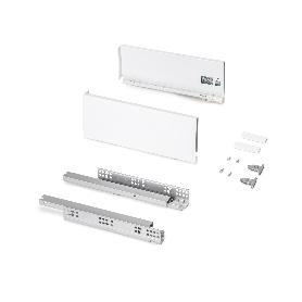EMUCA CAJÓN EXTERIOR PROTONE 30KG CON GUÍAS DE EXTRACCIÓN TOTAL Y CIERRE SUAVE, ALTURA 131MM, PROFUNDIDAD 350MM, AC
