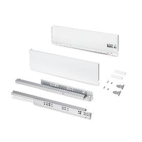 EMUCA CAJÓN EXTERIOR PROTONE 30KG CON GUÍAS DE EXTRACCIÓN TOTAL Y CIERRE SUAVE, ALTURA 131MM, PROFUNDIDAD 500MM, AC