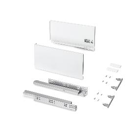 EMUCA CAJÓN EXTERIOR PROTONE 30KG CON GUÍAS DE EXTRACCIÓN TOTAL Y CIERRE SUAVE, ALTURA 178MM, PROFUNDIDAD 350MM, AC