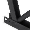 EMUCA JUEGO DE MECANISMOS ELEVABLES PARA MESAS DE CENTRO, PERMITE ELEVAR LA MESA 135MM, ACERO, PINTADO NEGRO