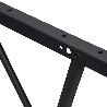 EMUCA JUEGO DE MECANISMOS ELEVABLES PARA MESAS DE CENTRO, PERMITE ELEVAR LA MESA 192MM, ACERO, PINTADO NEGRO