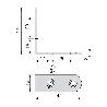 EMUCA LOTE DE 50 ESCUADRAS DE UNIÓN PARA MUEBLES, 42X42MM, 4 AGUJEROS, ACERO, CINCADO