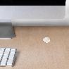EMUCA LOTE DE 10 INTERRUPTORES PARA EMPOTRAR D21X21, PLÁSTICO, BLANCO