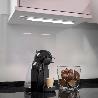 EMUCA APLIQUE LED RECARGABLE POR USB KAUS CON SENSOR DE MOVIMIENTO, L400MM, PLÁSTICO Y ALUMINIO, ANODIZADO MATE